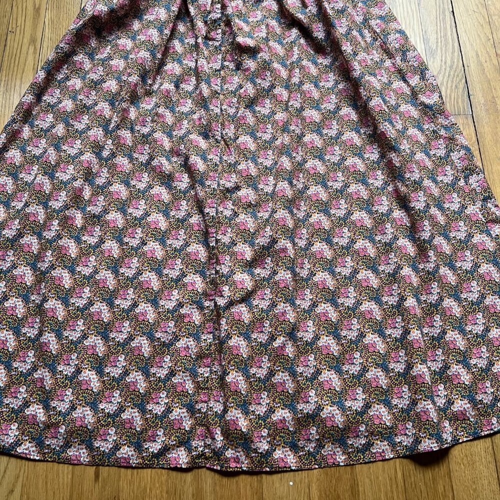 J.Crew Collection Size M Ratti Prism Floral Print Triangle Sundress Midi Dress - Picture 16 of 16